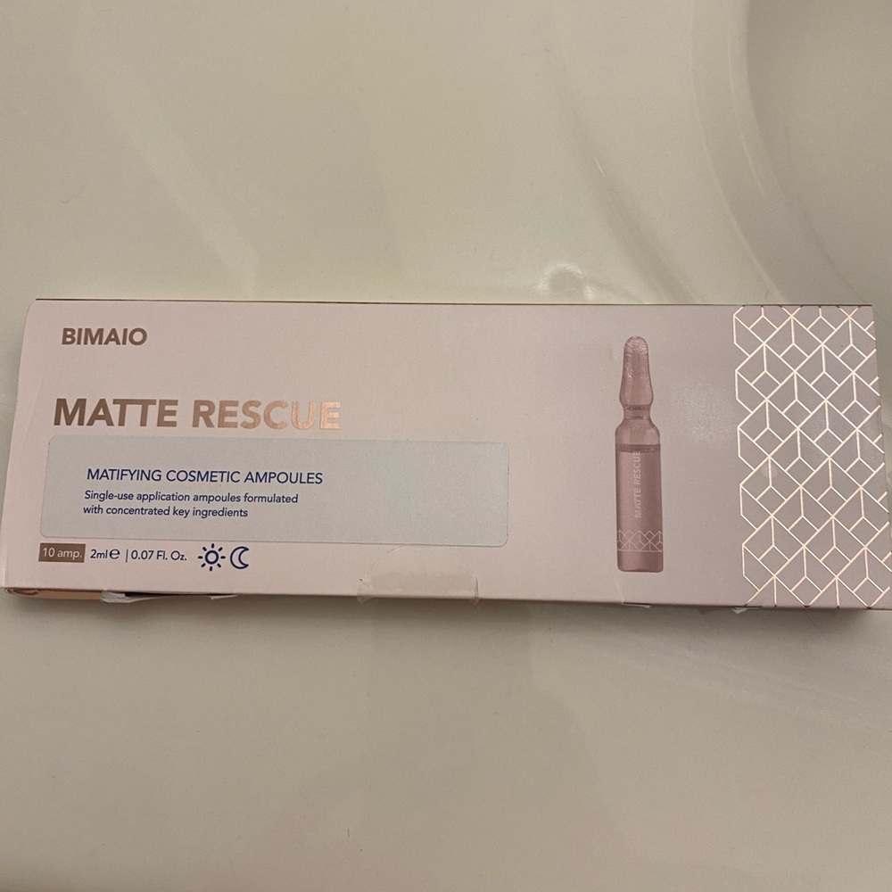 Bimaio matte rescue ampoules